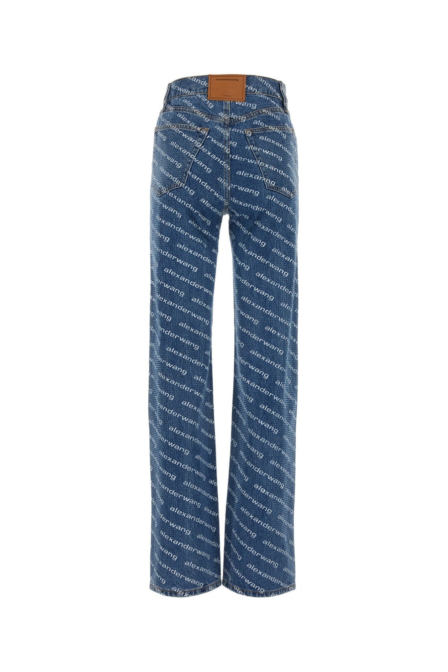 ALEXANDER WANG Jeans in denim stampato, view 2
