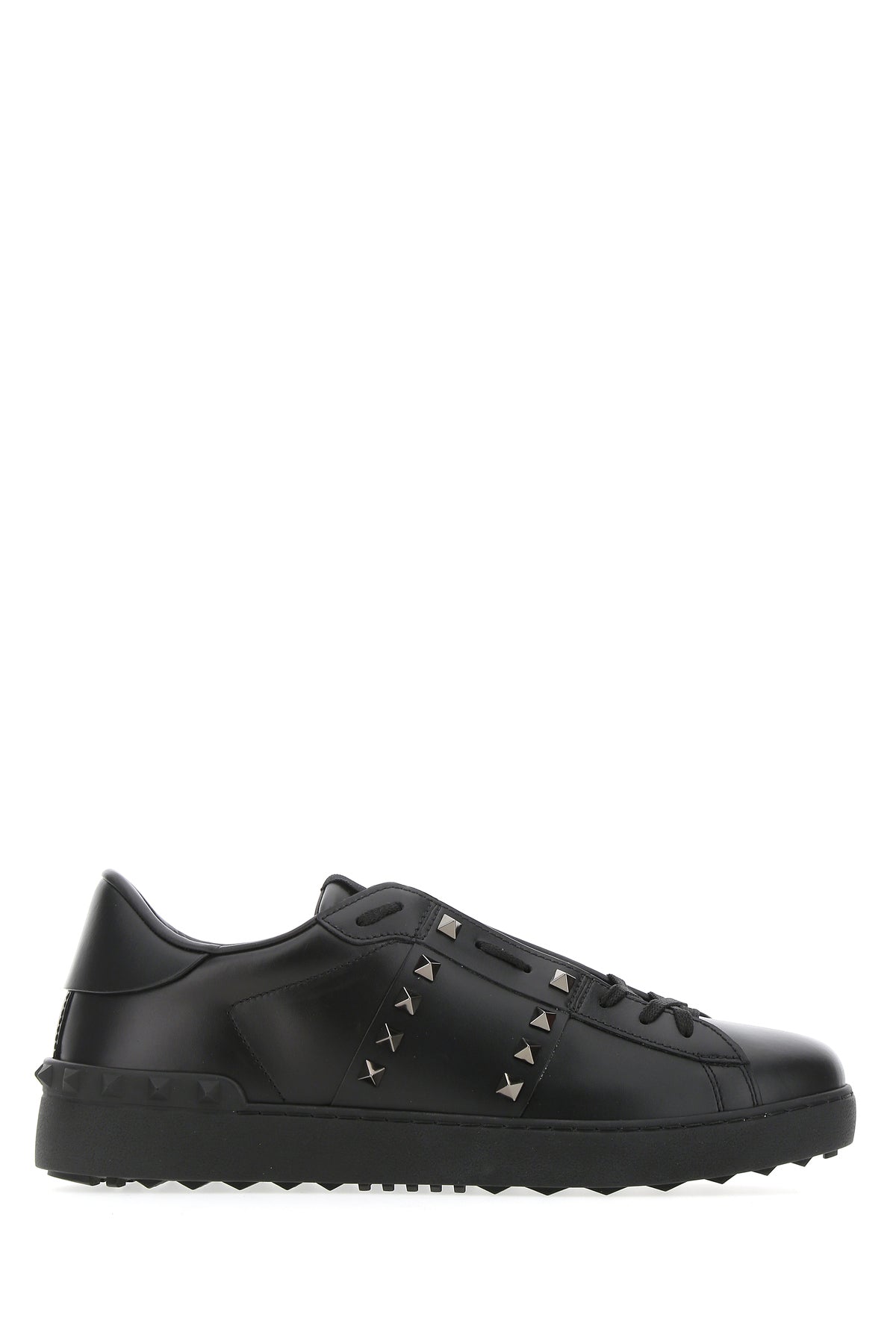 Valentino Garavani Sneakers Rockstud Untitled in pelle nera