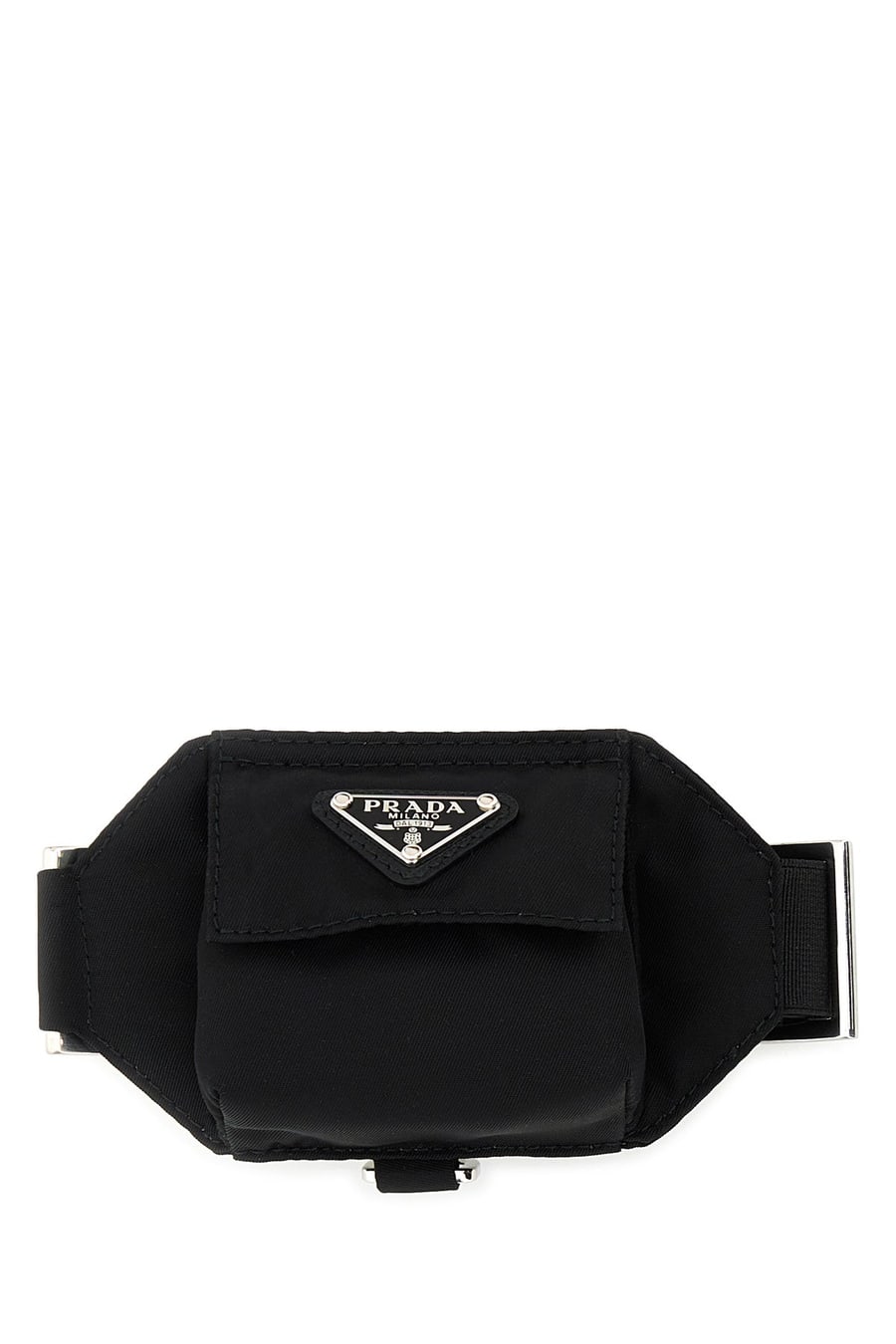 Prada Polsino in nylon nero