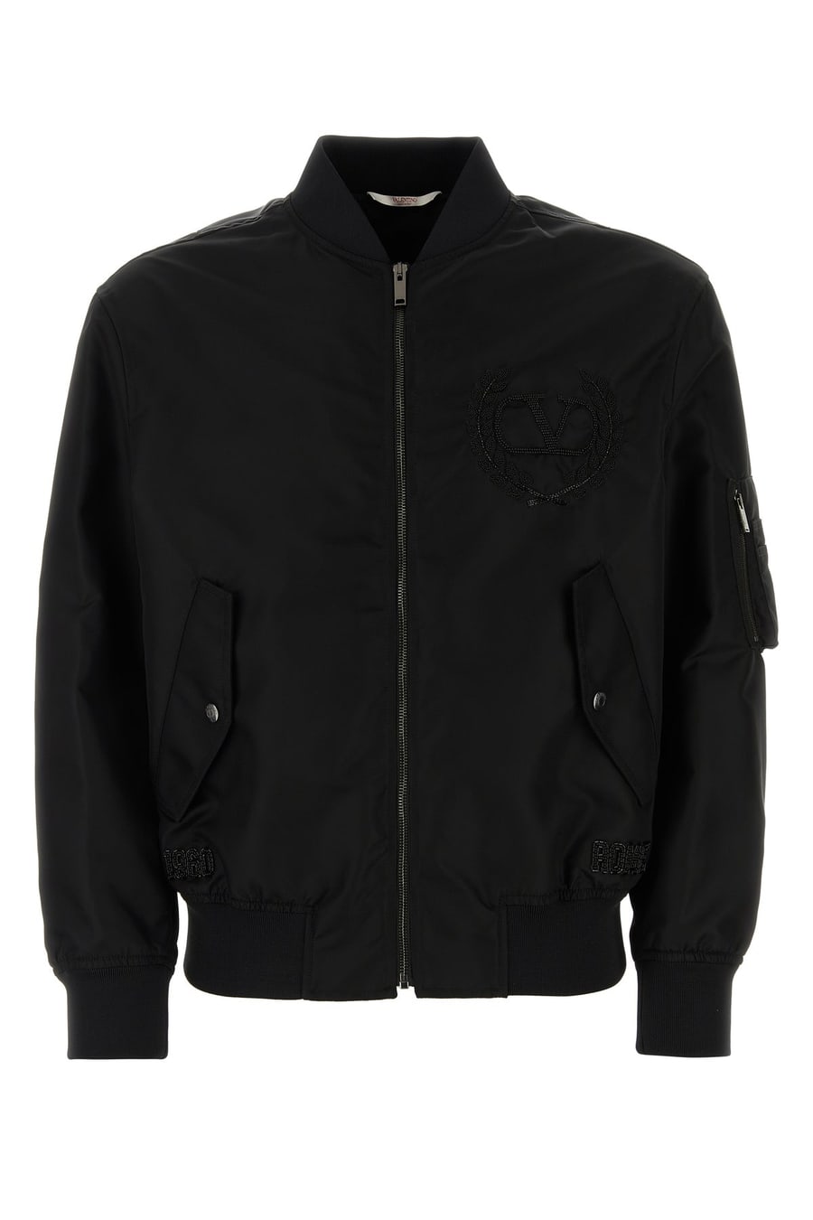 Valentino Garavani Bomber in nylon nero