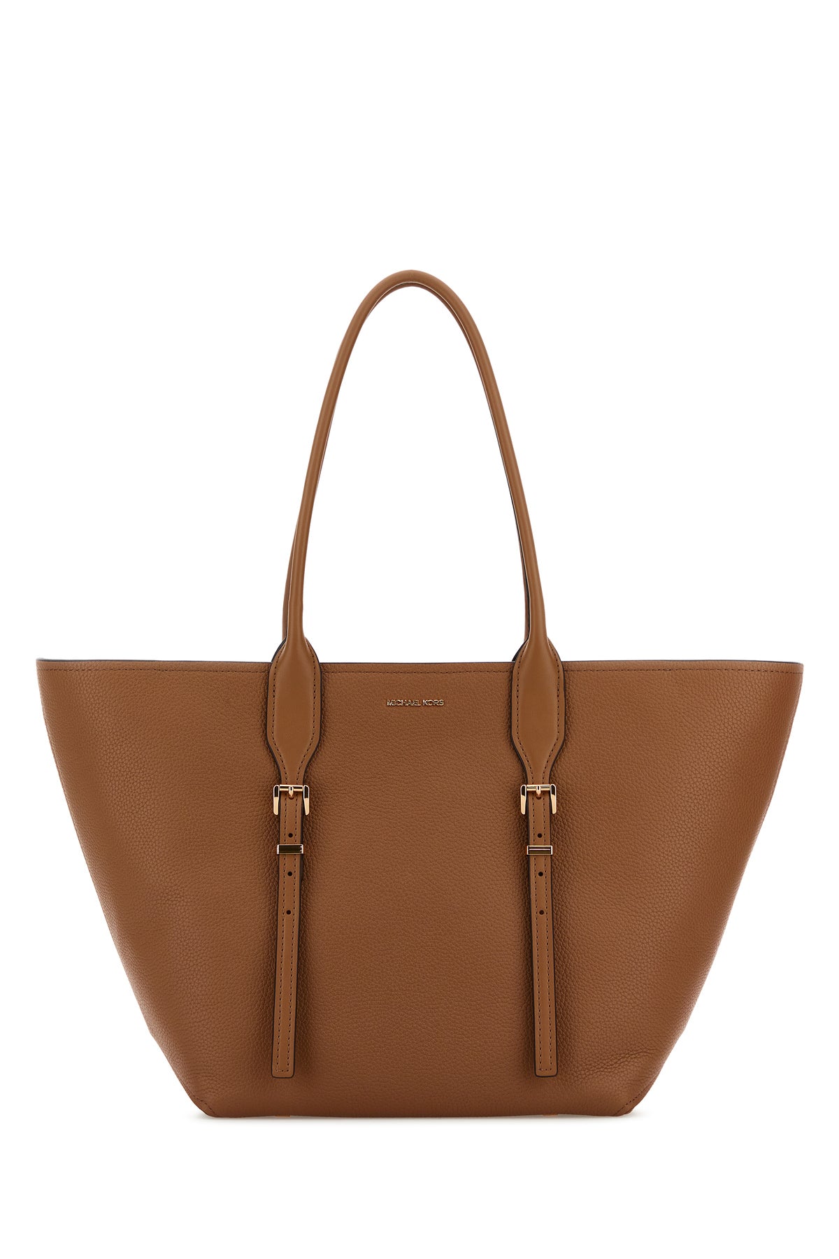 MICHAEL BY MICHAEL KORS Borsa shopping Moore in pelle caramello