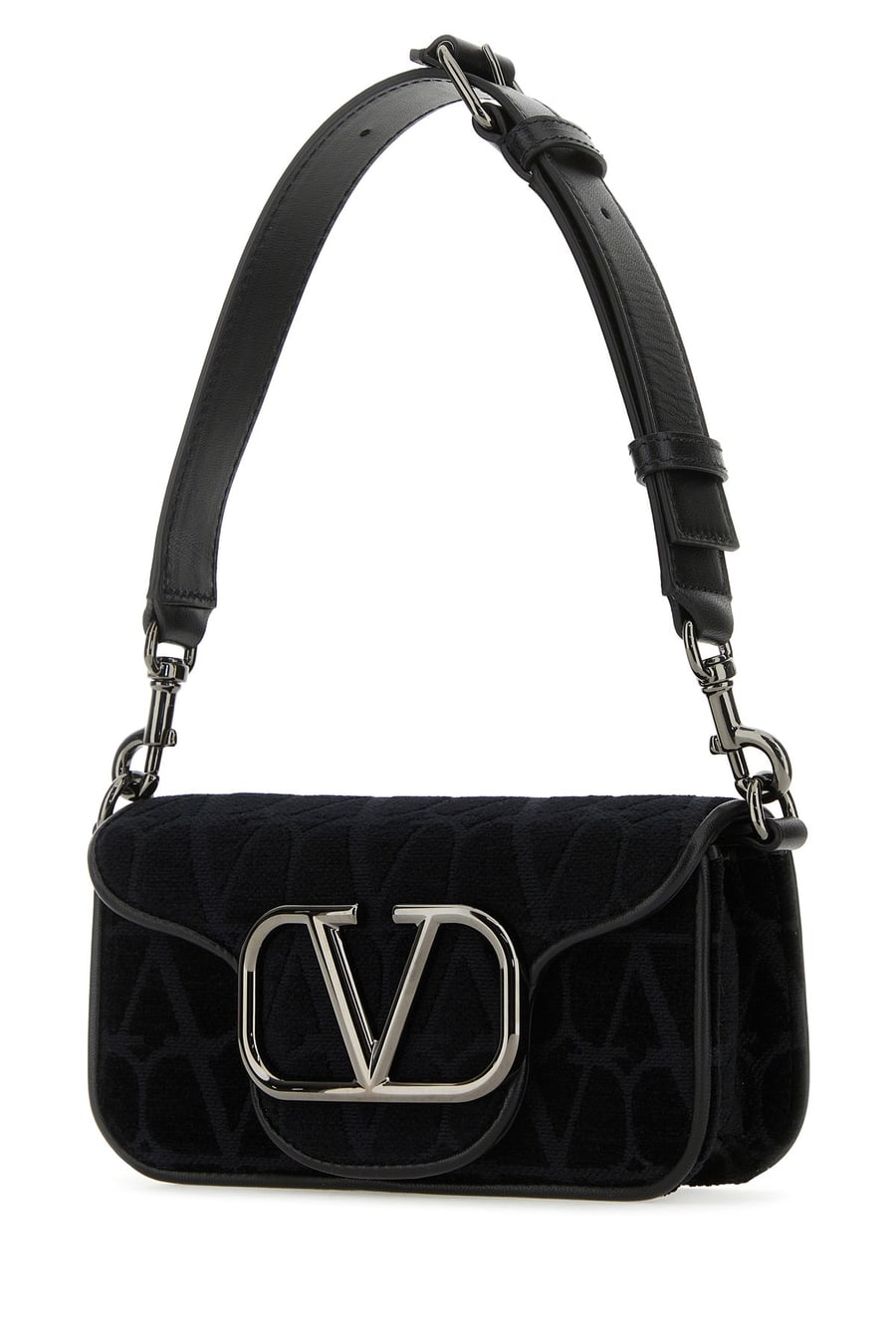 Valentino Garavani Borsa a spalla Locò mini in Toile Iconographe, view 2