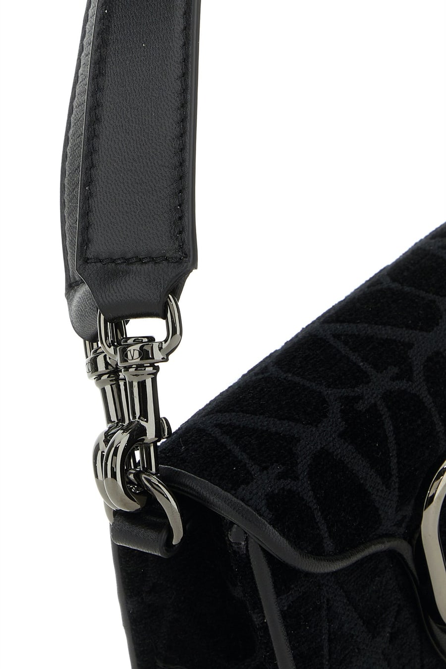 Valentino Garavani Borsa a spalla Locò mini in Toile Iconographe, view 4