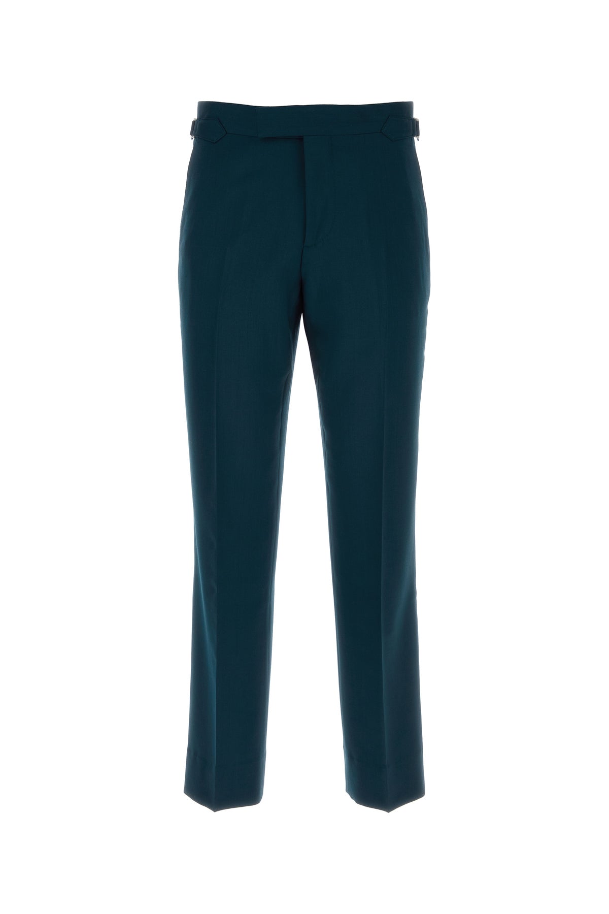 Vivienne Westwood Pantalone Sang in lana petrolio