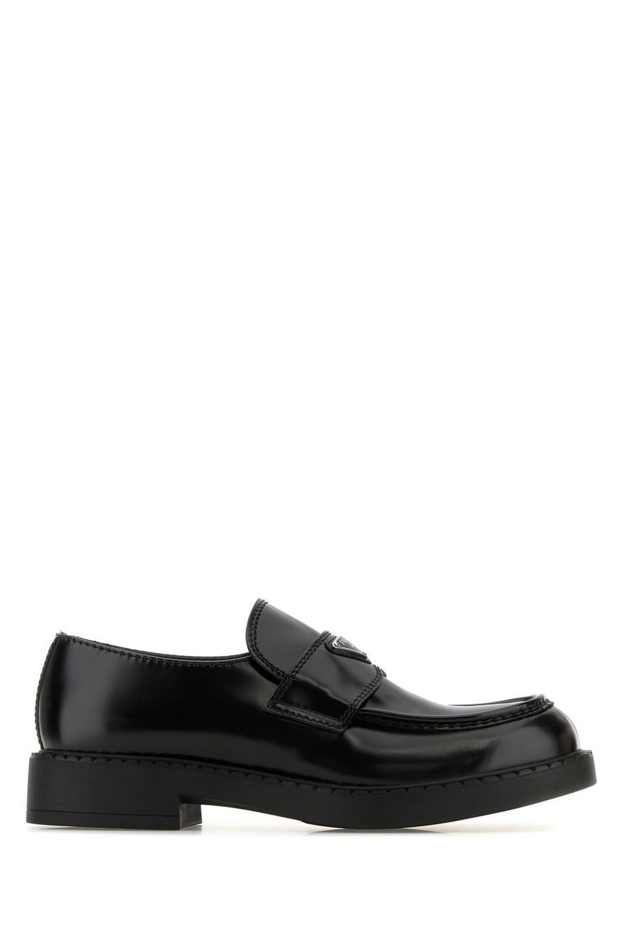 Prada Mocassini Chocolate in pelle nera