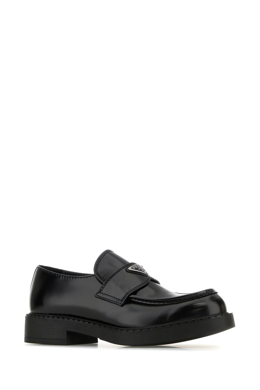 Prada Mocassini Chocolate in pelle nera, view 2