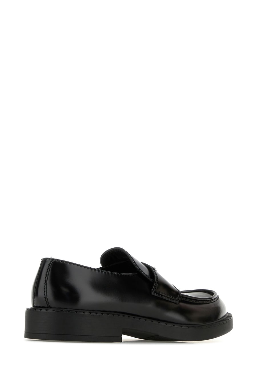 Prada Mocassini Chocolate in pelle nera, view 3
