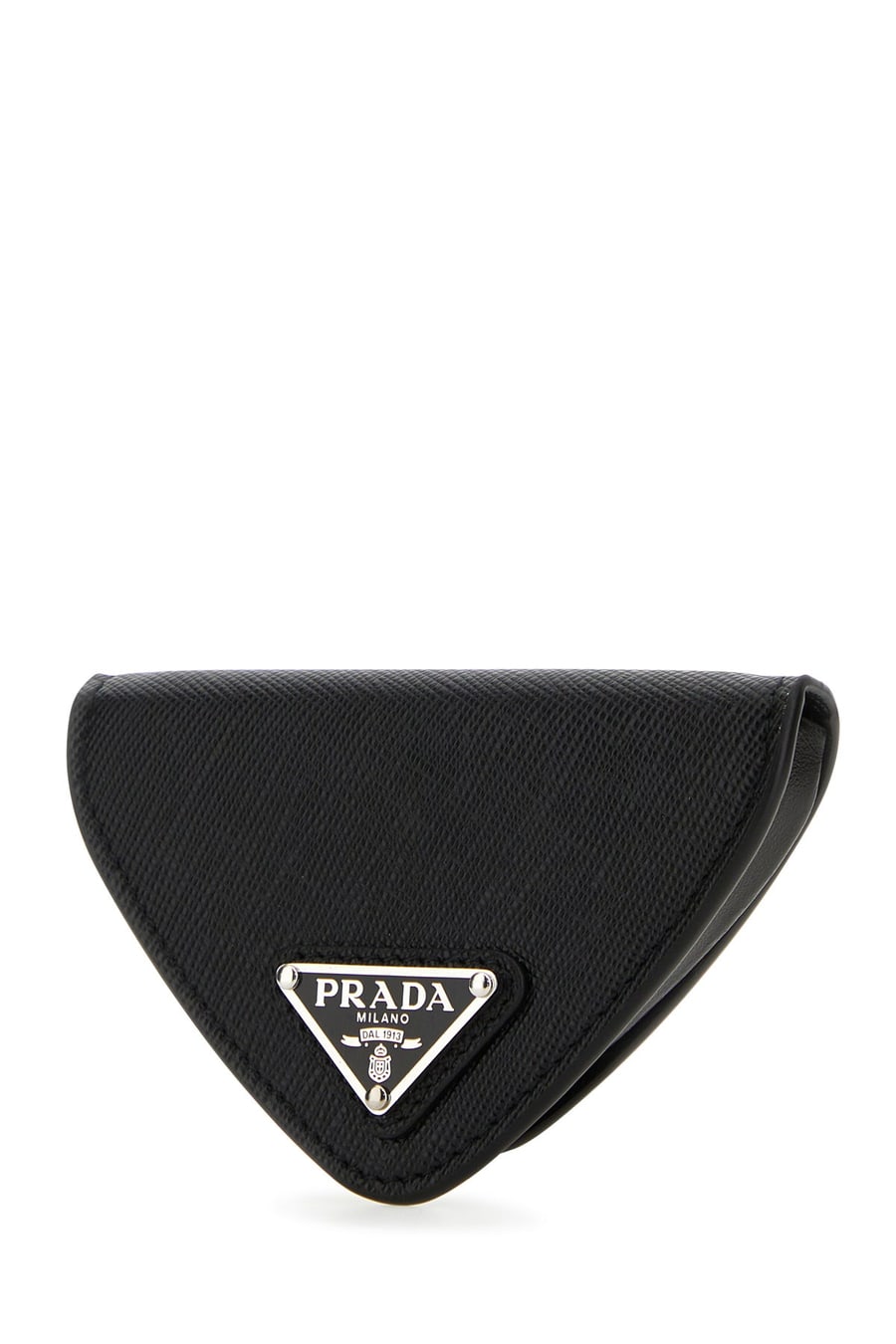 Prada Portamonete in pelle nera, view 2