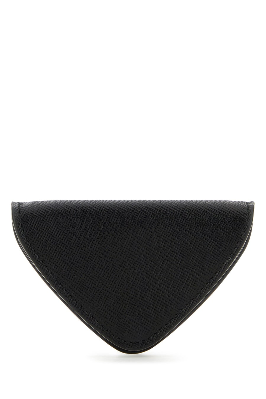 Prada Portamonete in pelle nera, view 3