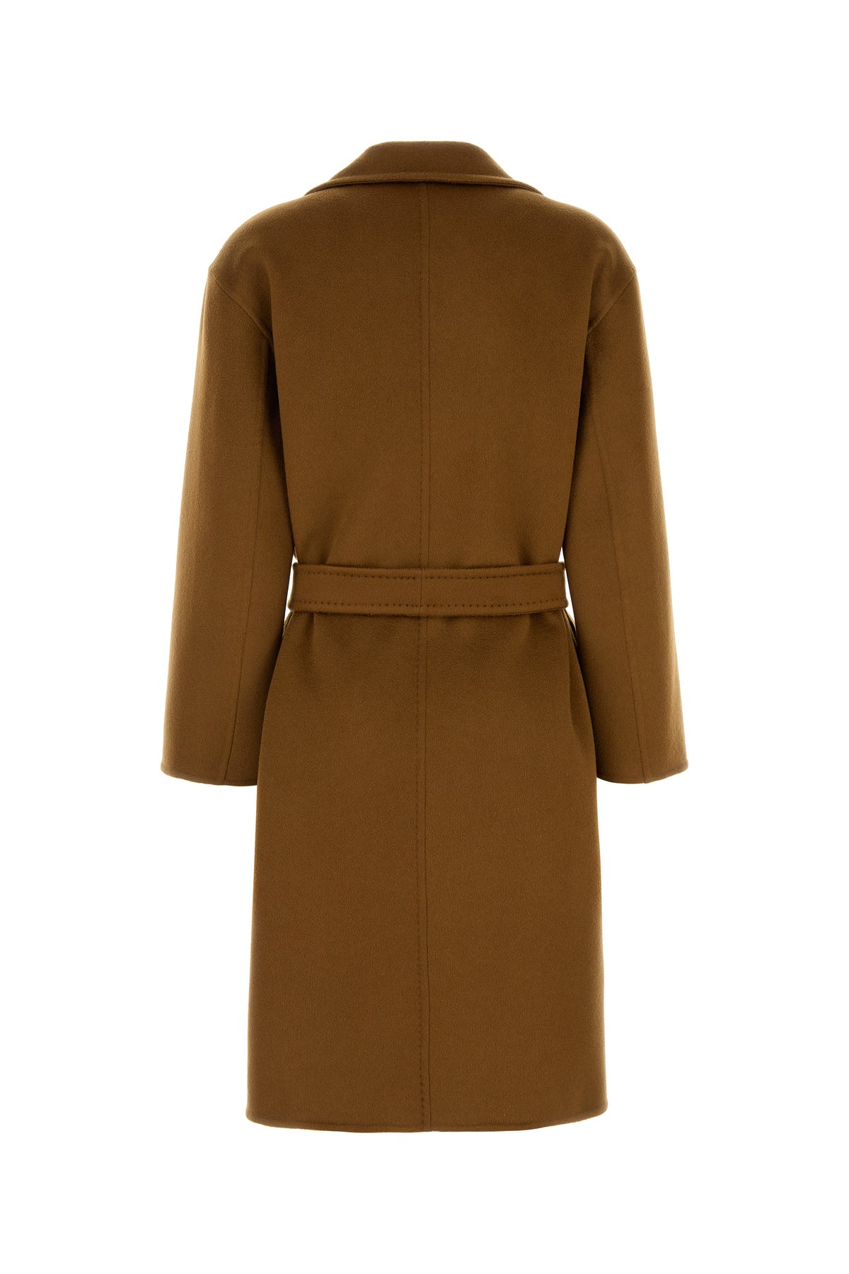 Max Mara Cappotto Melinda in cashmere marrone, view 2