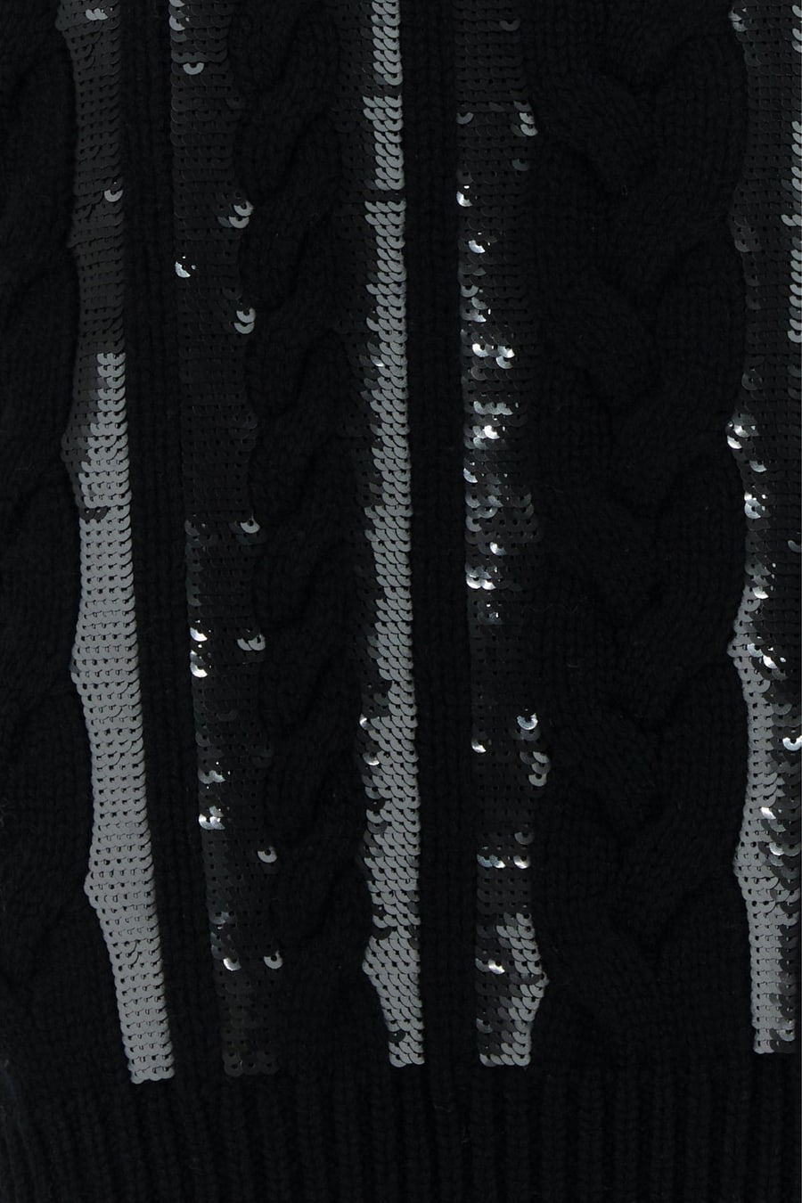 Max Mara Abito maglione Mambo in misto lana nera, view 3