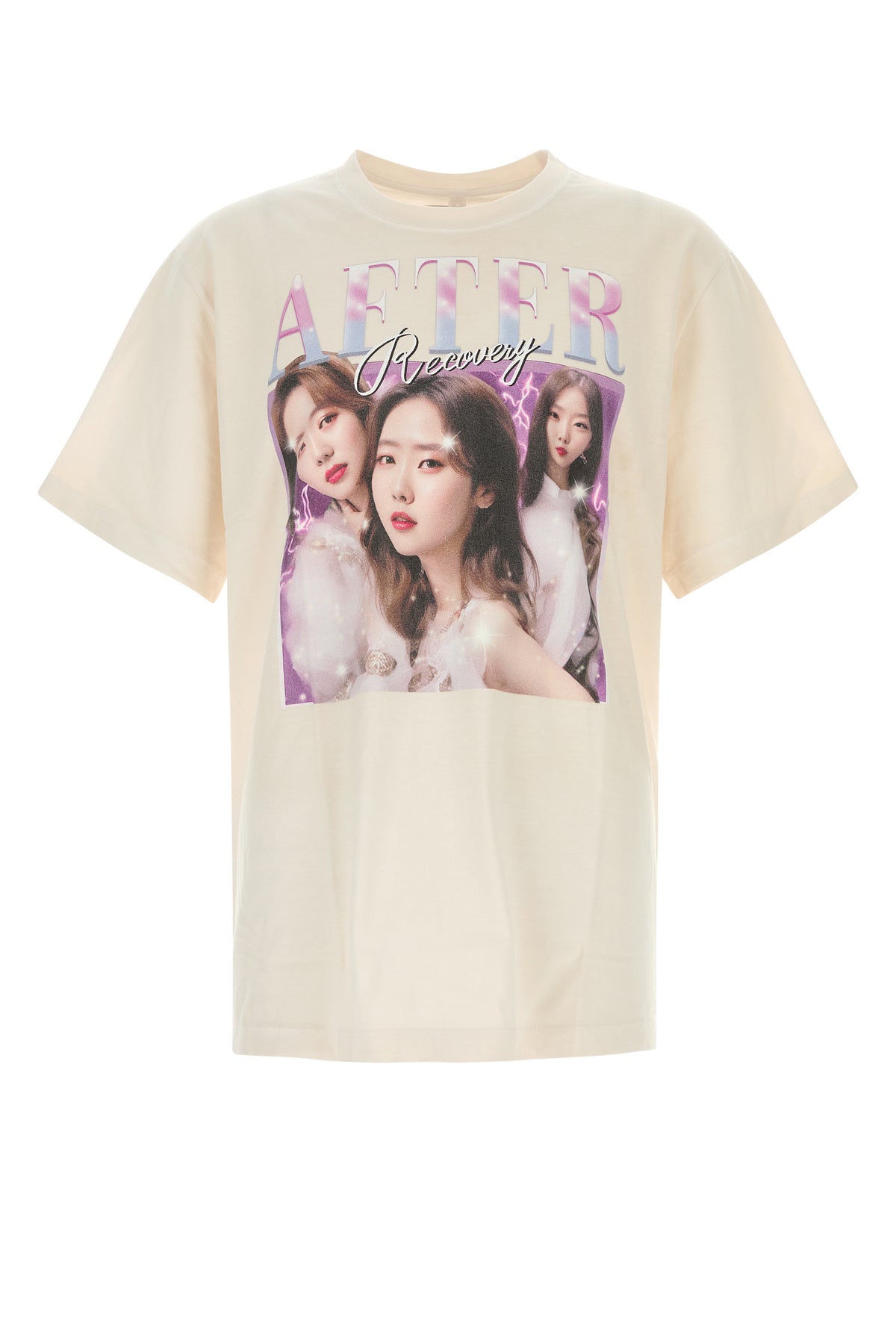 DOUBLET T-shirt in cotone avorio