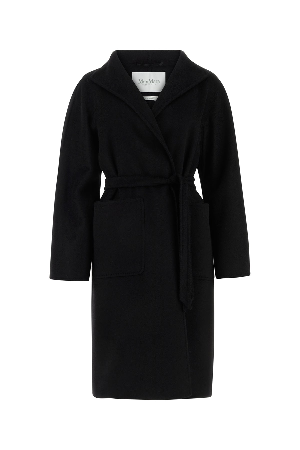 Max Mara Cappotto Lilia in cashmere nero