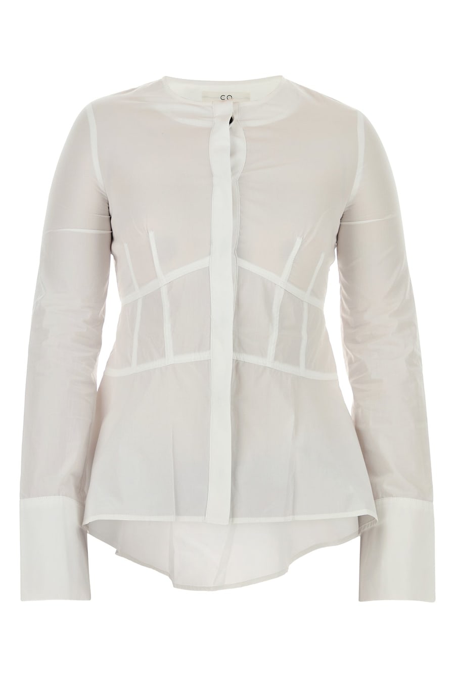 CO Camicia in popeline bianco