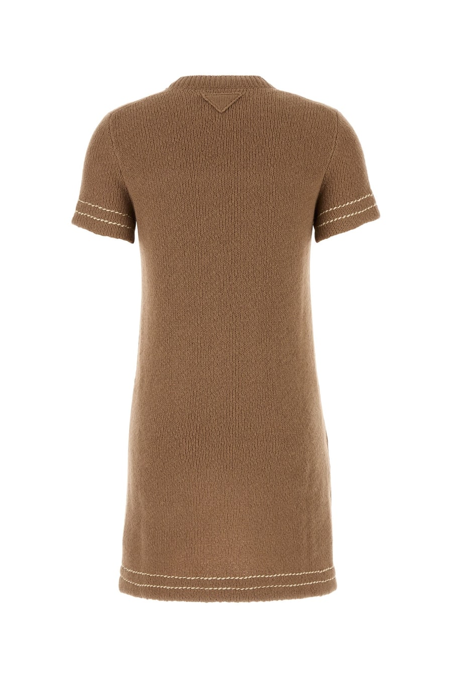 Prada Mini abito in cashmere biscotto, view 2