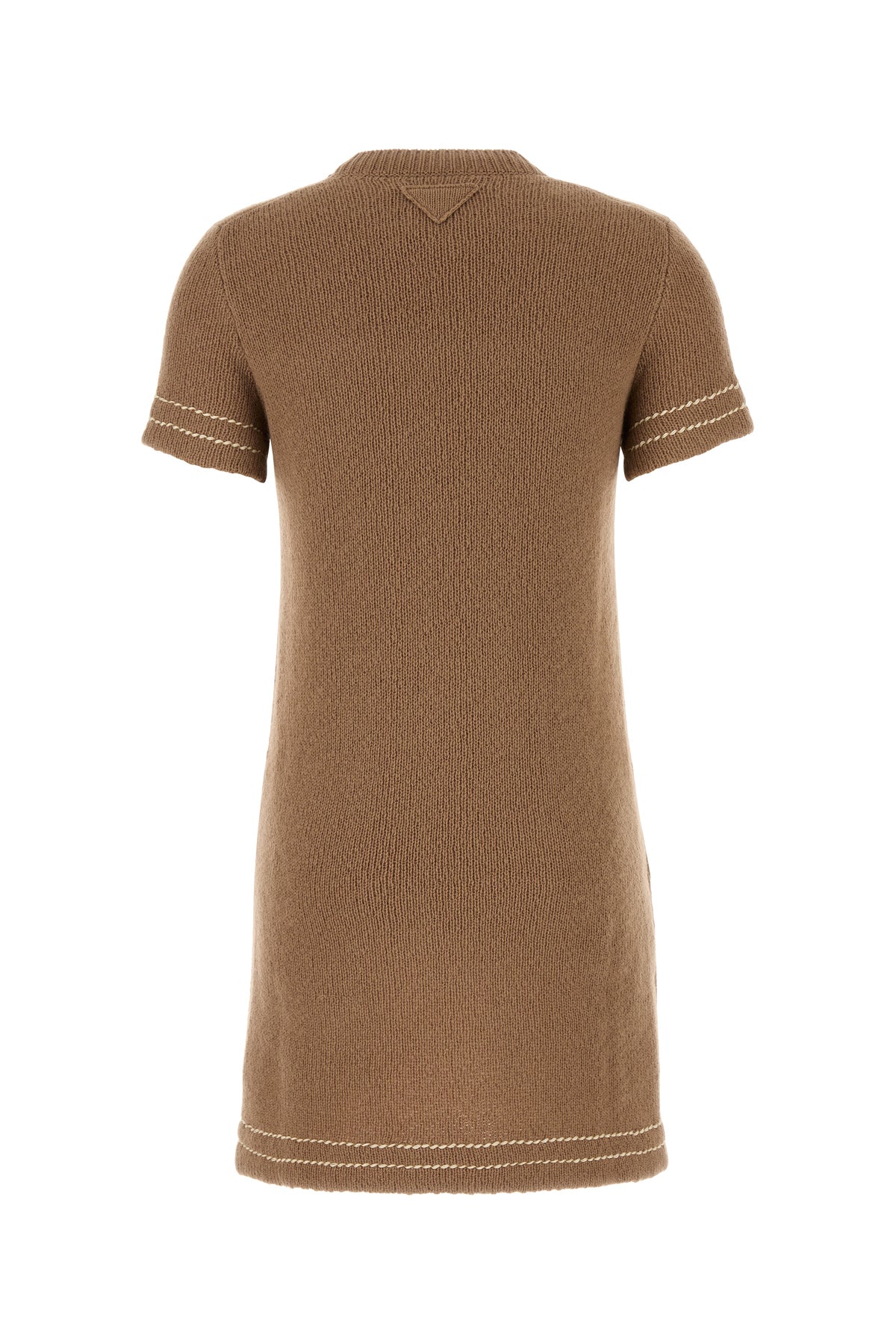 Prada Mini abito in cashmere biscotto, view 2