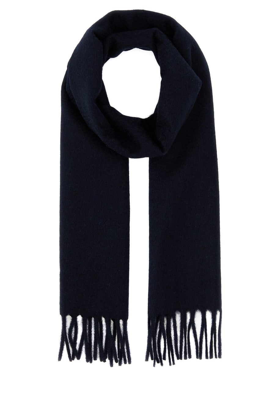 Prada Sciarpa in cashmere blu notte