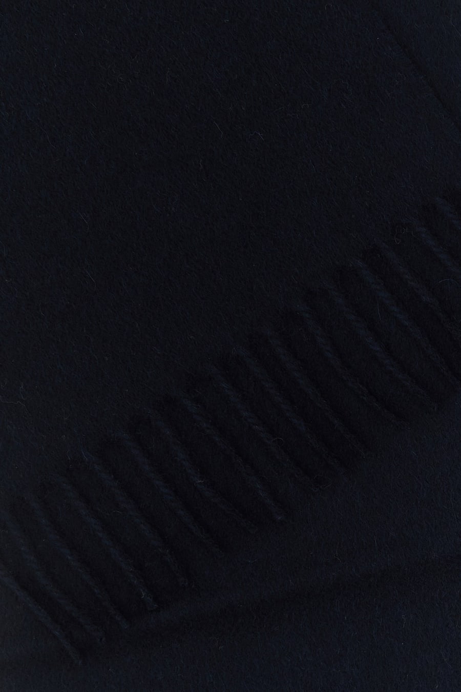 Prada Sciarpa in cashmere blu notte, view 2