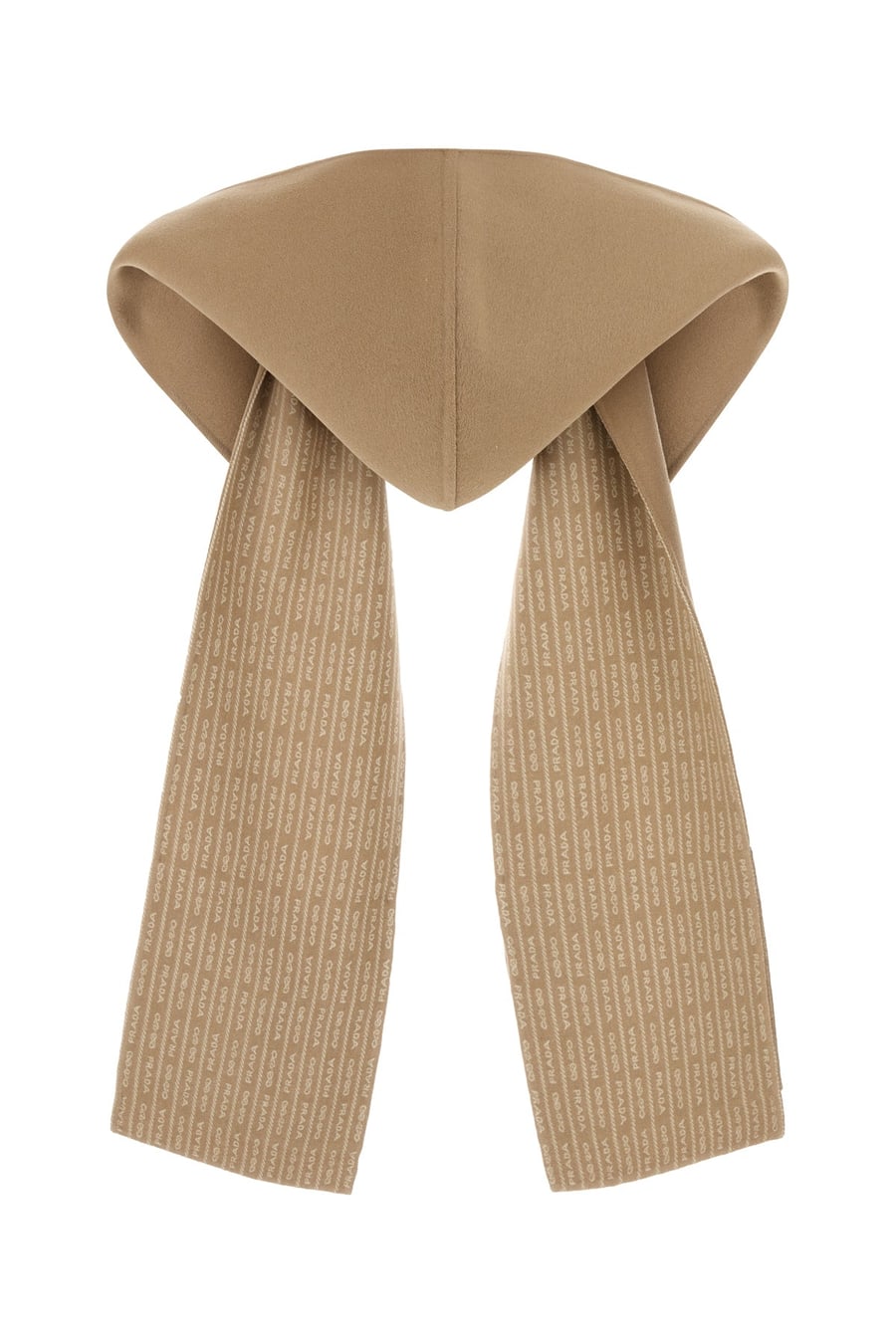 Prada Sciarpa in lana cammello, view 2