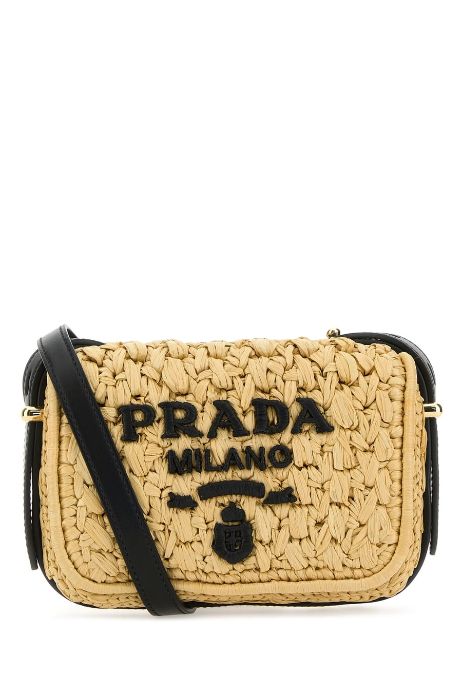 Prada Borsa a tracolla in rafia