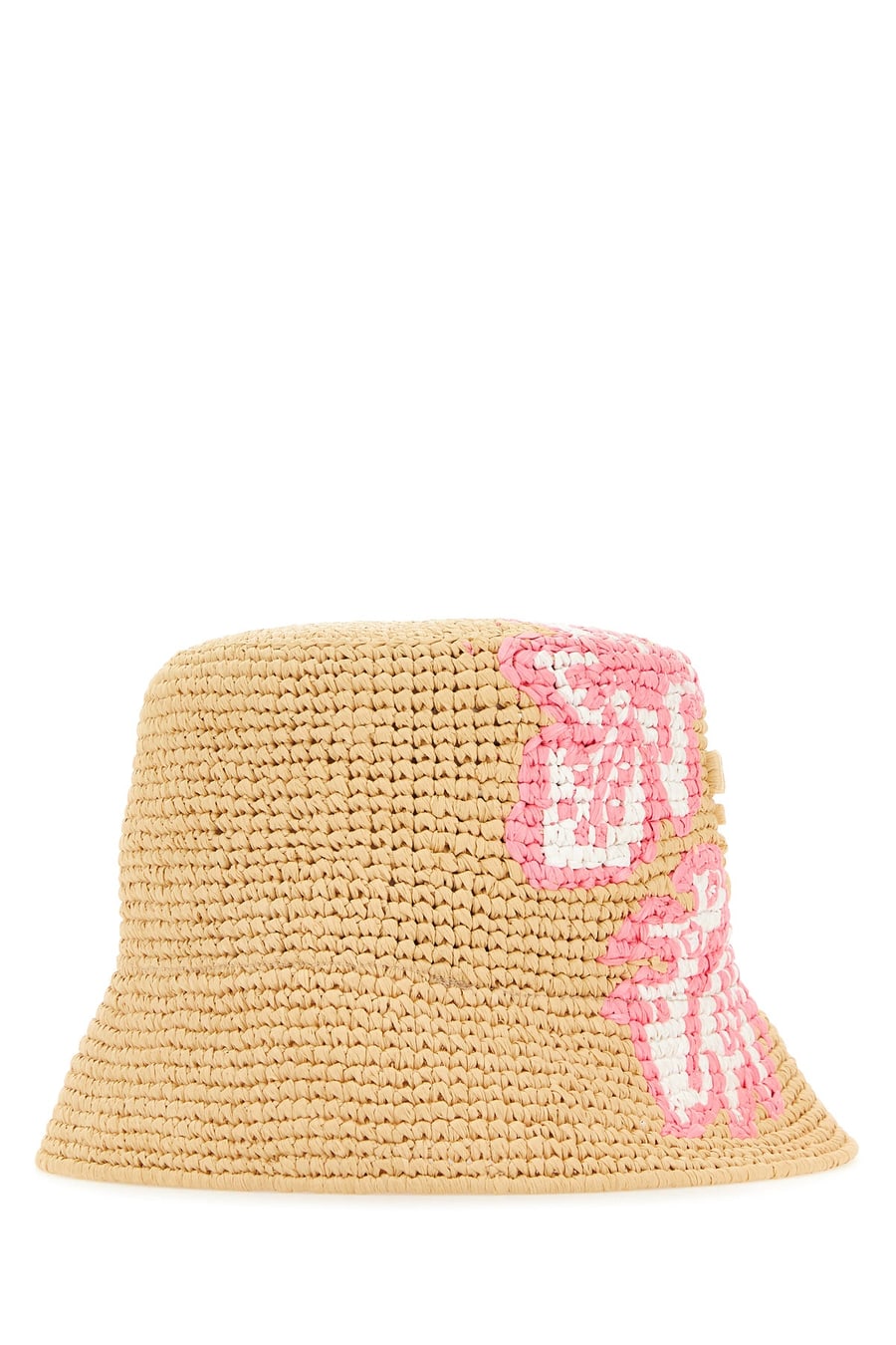 Prada Cappello da pescatore in rafia, view 3