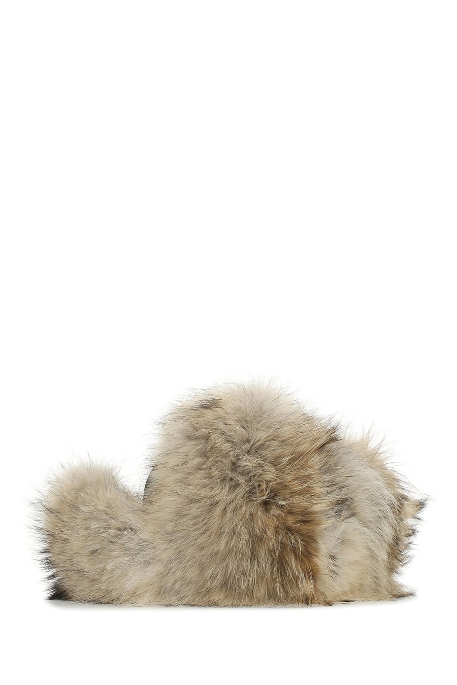 Prada Cappello in nylon e pelliccia, view 2