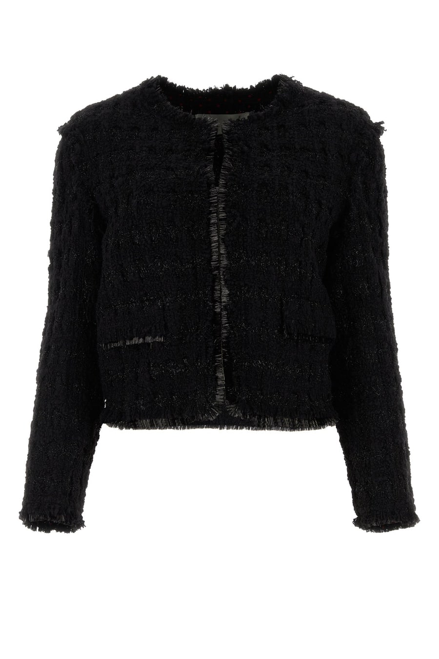 Tory Burch Giacca in tweed nero