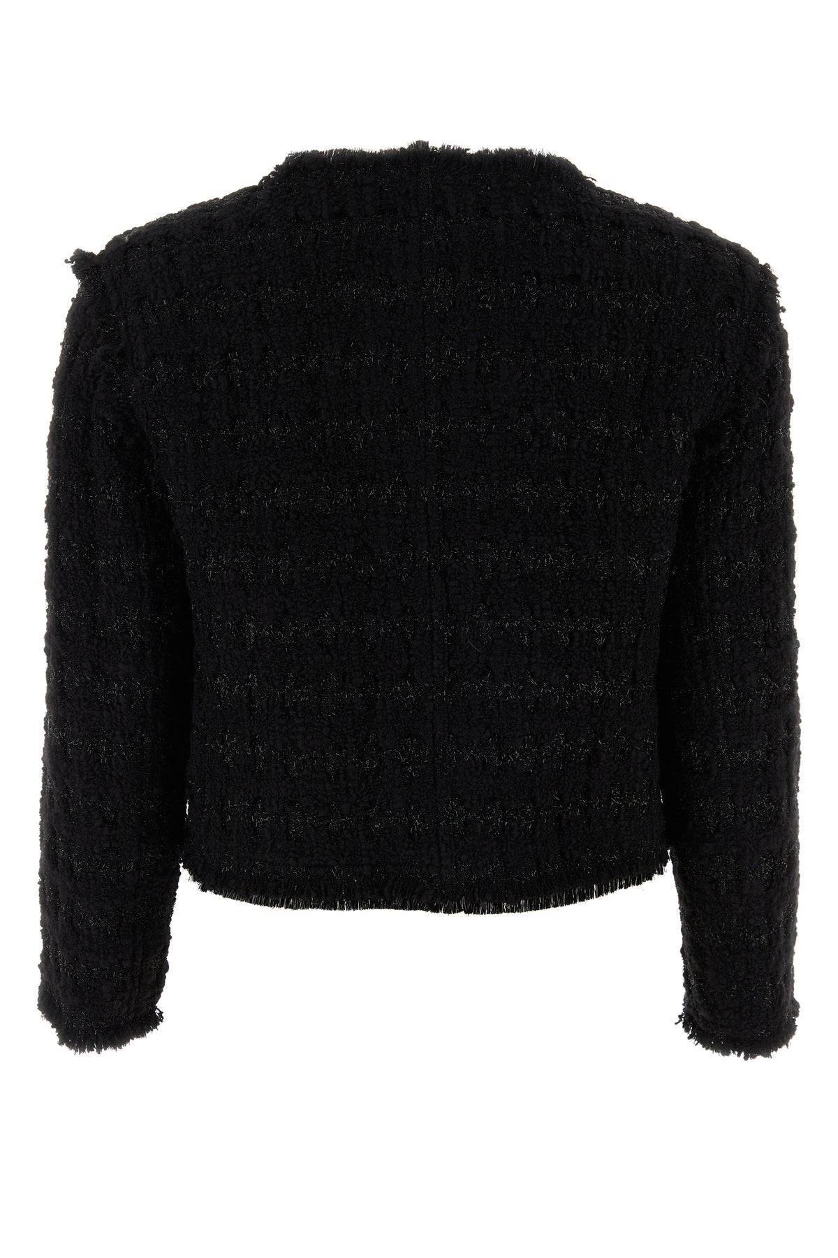 Tory Burch Giacca in tweed nero, view 2