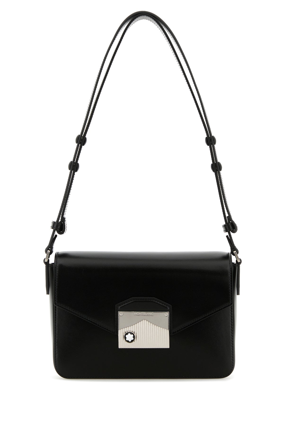 MONTBLANC Borsa a spalla Meisterstuck in pelle nera