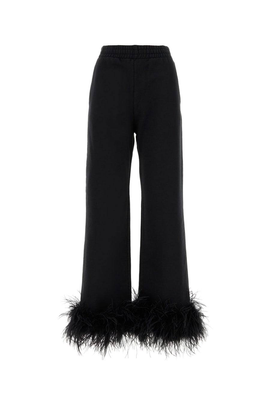 Prada Pantalone jogging in cotone nero