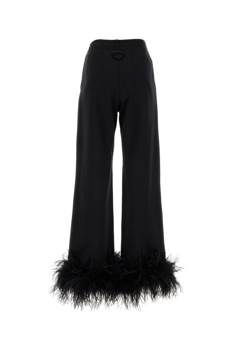 Prada Pantalone jogging in cotone nero, view 2