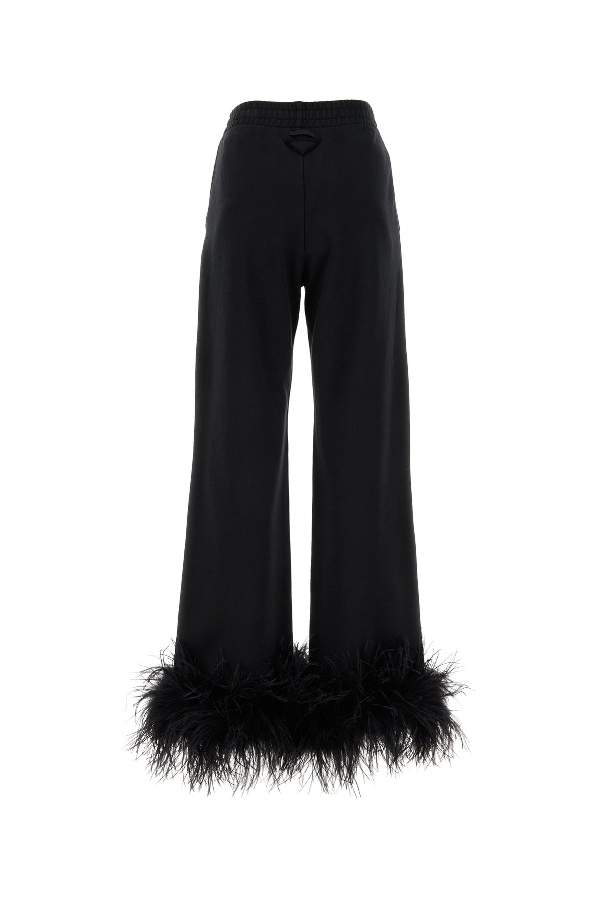 Prada Pantalone jogging in cotone nero, view 2