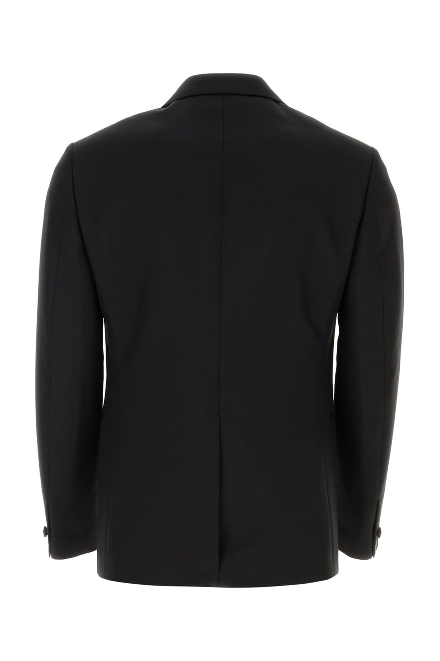Versace Giacca in misto lana nera, view 2
