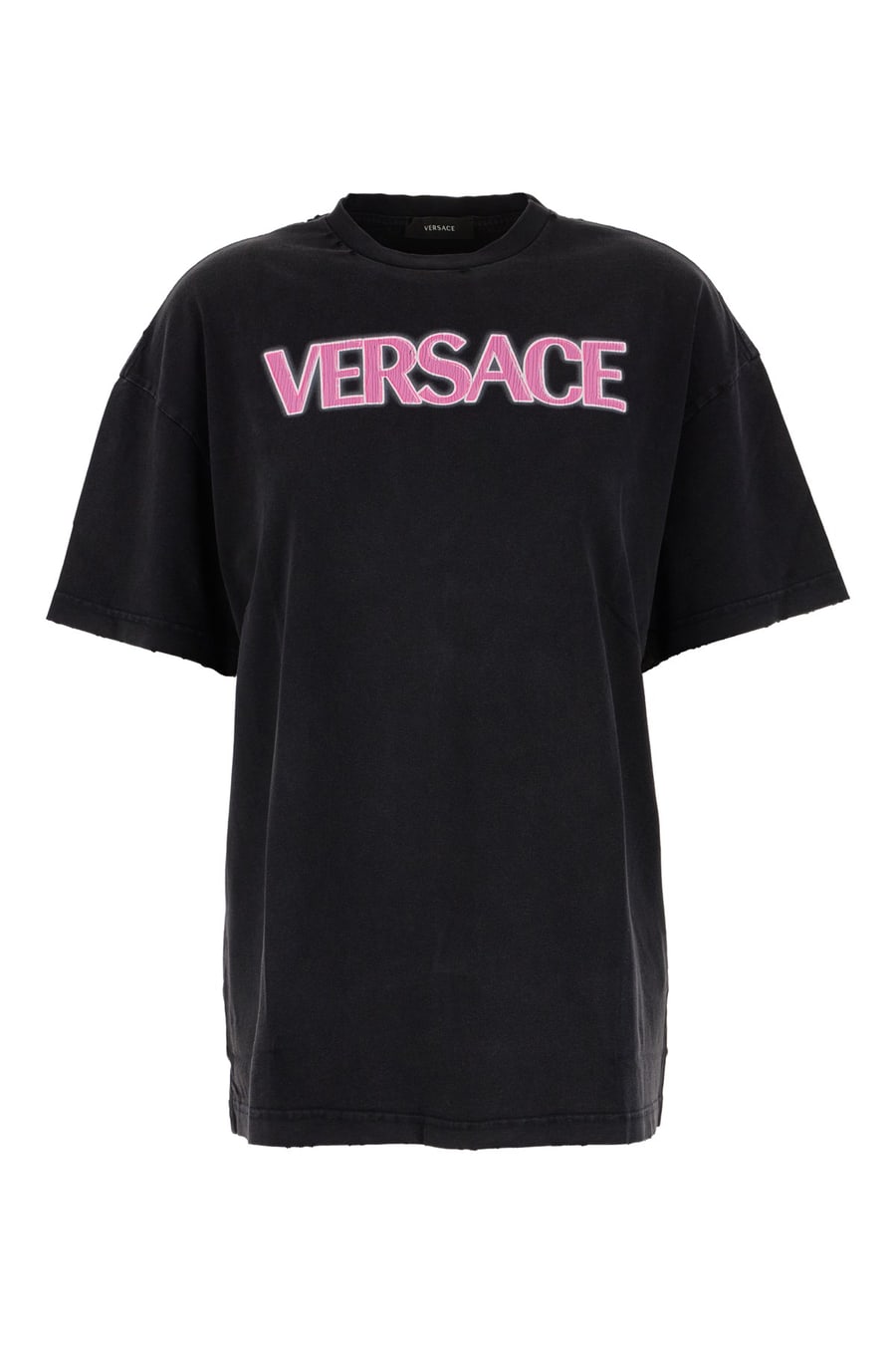 Versace T-shirt in cotone nero