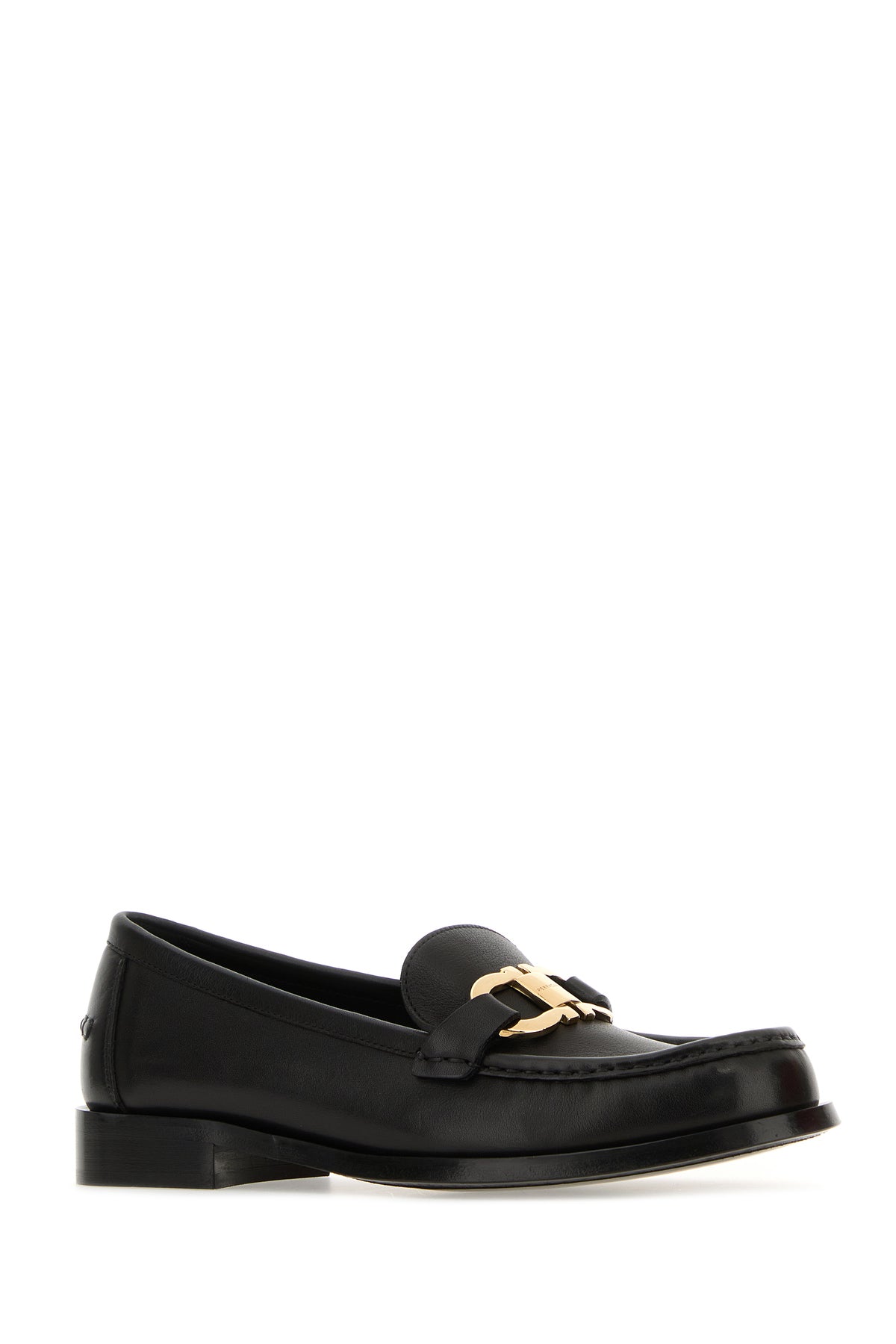 Ferragamo Mocassini Maryan in pelle nera, view 2