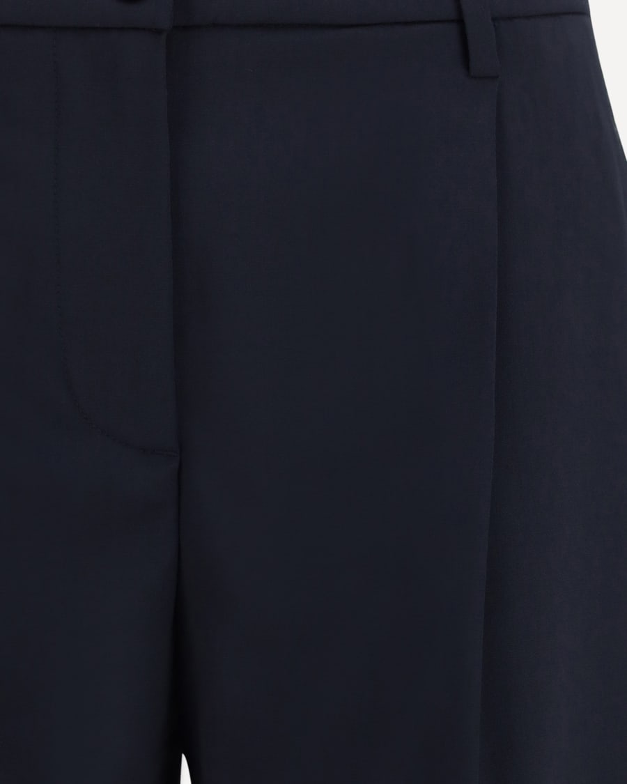 CRUNA Wide-leg virgin wool Pants, view 5