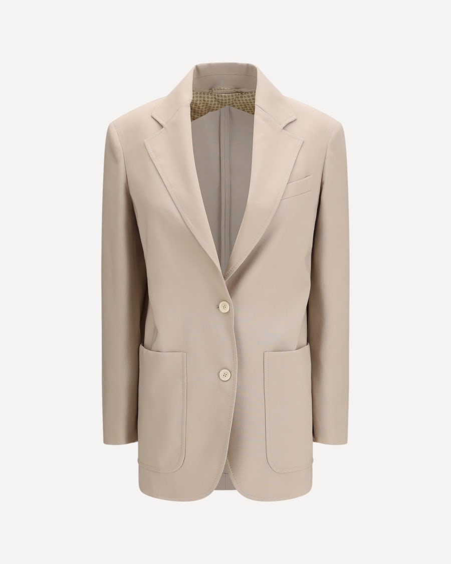 Max Mara Single-breasted wool-blend Blazer, view 3