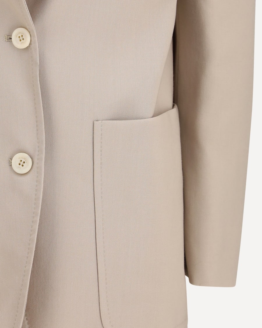 Max Mara Single-breasted wool-blend Blazer, view 5
