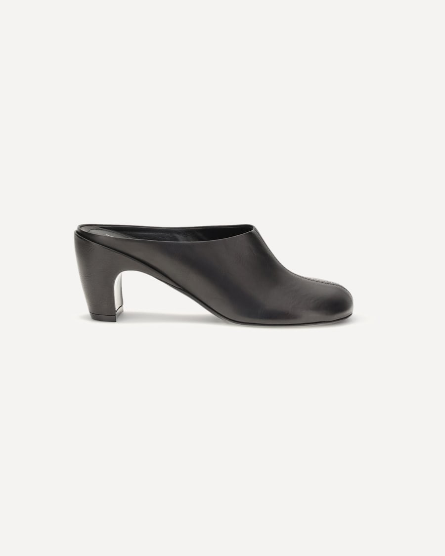 Dries Van Noten Leather Mules, view 3