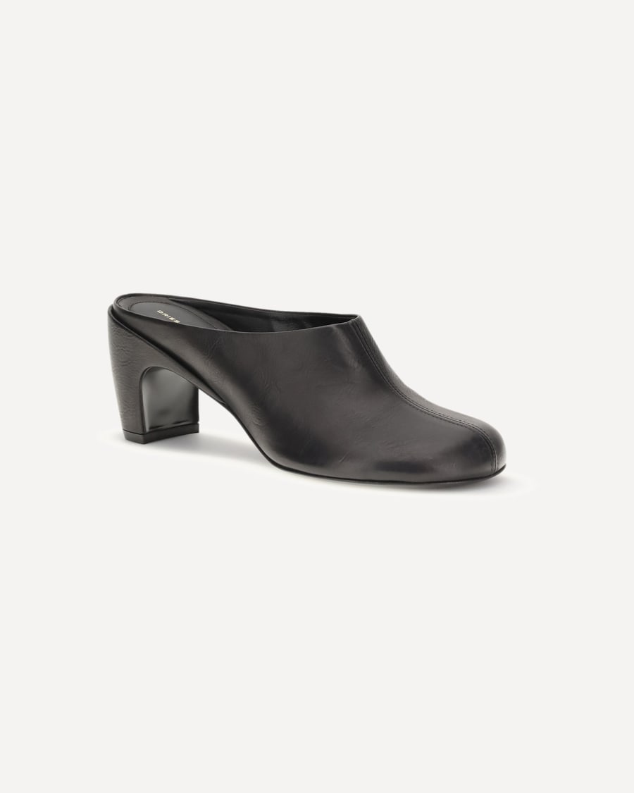 Dries Van Noten Leather Mules, view 4