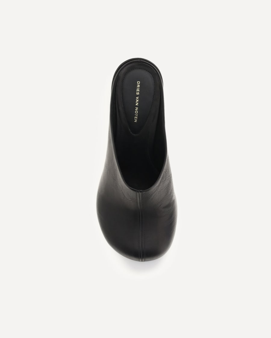 Dries Van Noten Leather Mules, view 6