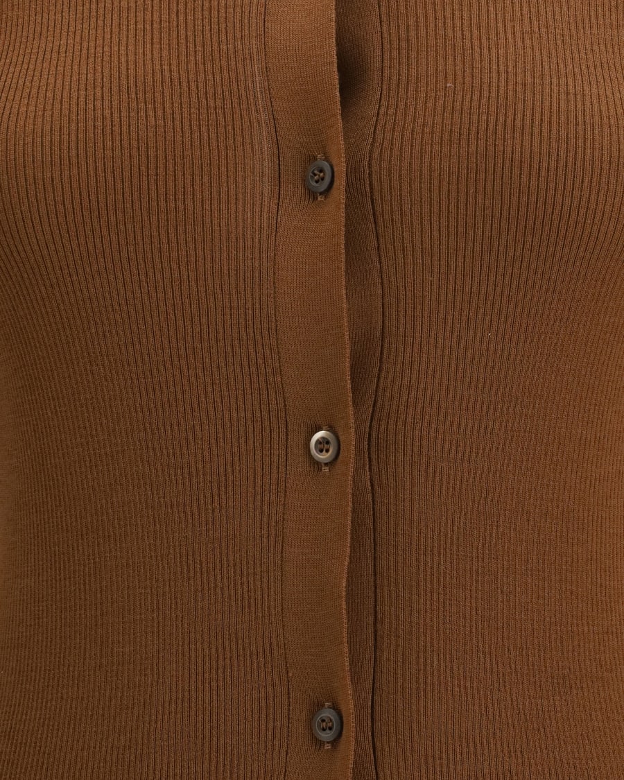 Prada Ribbed wool Cardigan, view 5
