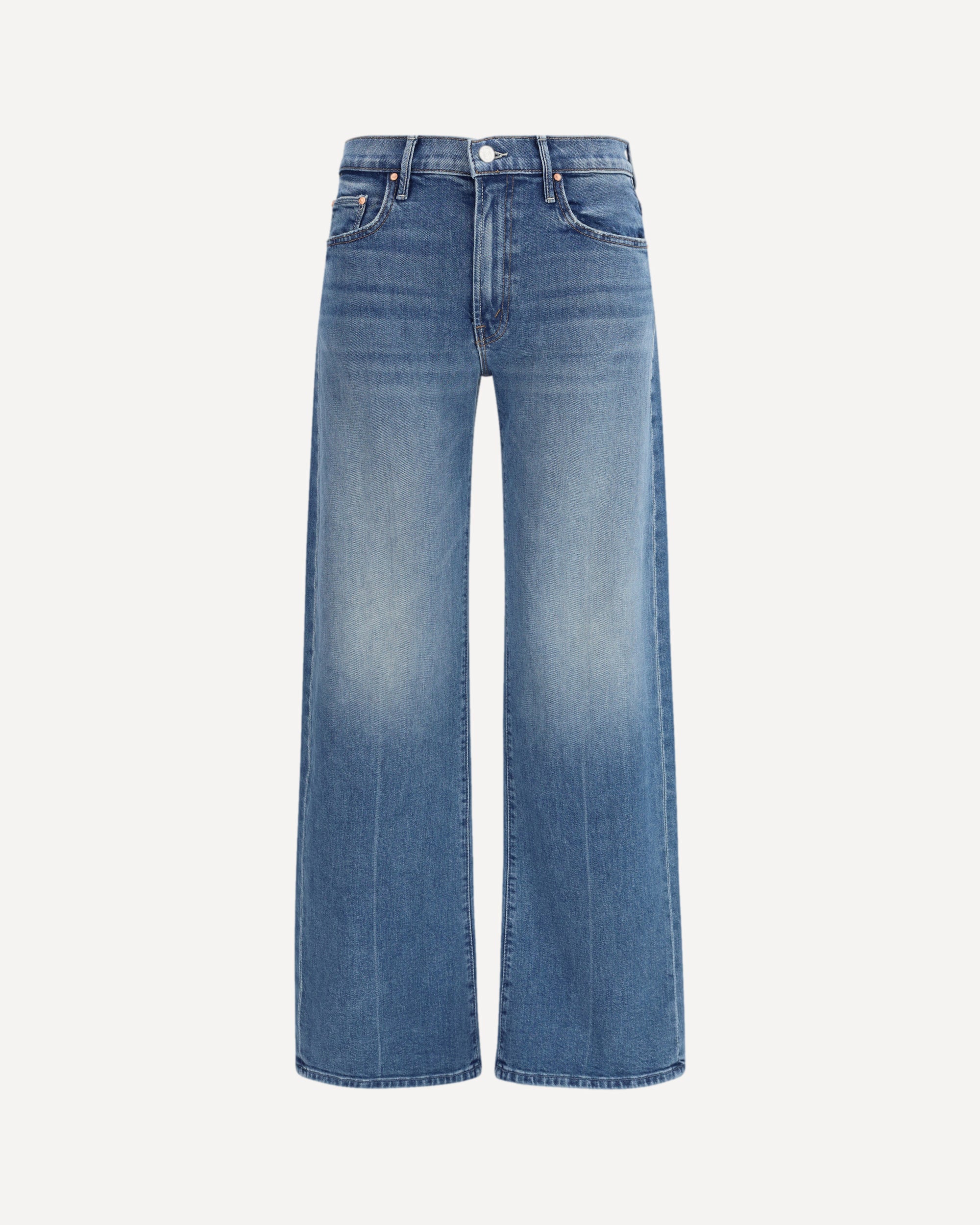 MOTHER DENIM Mid Rise Lasso Sneak Jeans