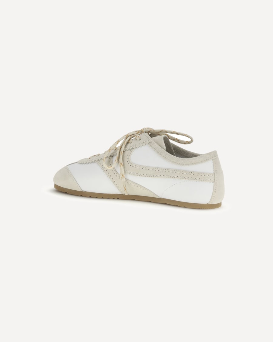 Dries Van Noten Leather Sneakers, view 5