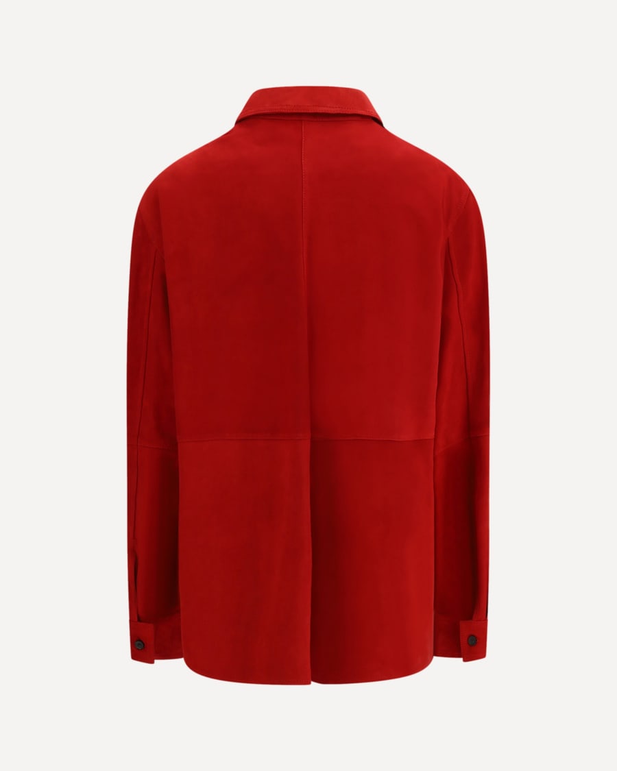 Toteme Suede Shirt Jacket, view 2