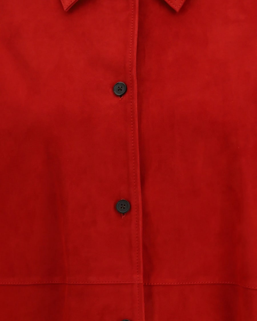 Toteme Suede Shirt Jacket, view 5