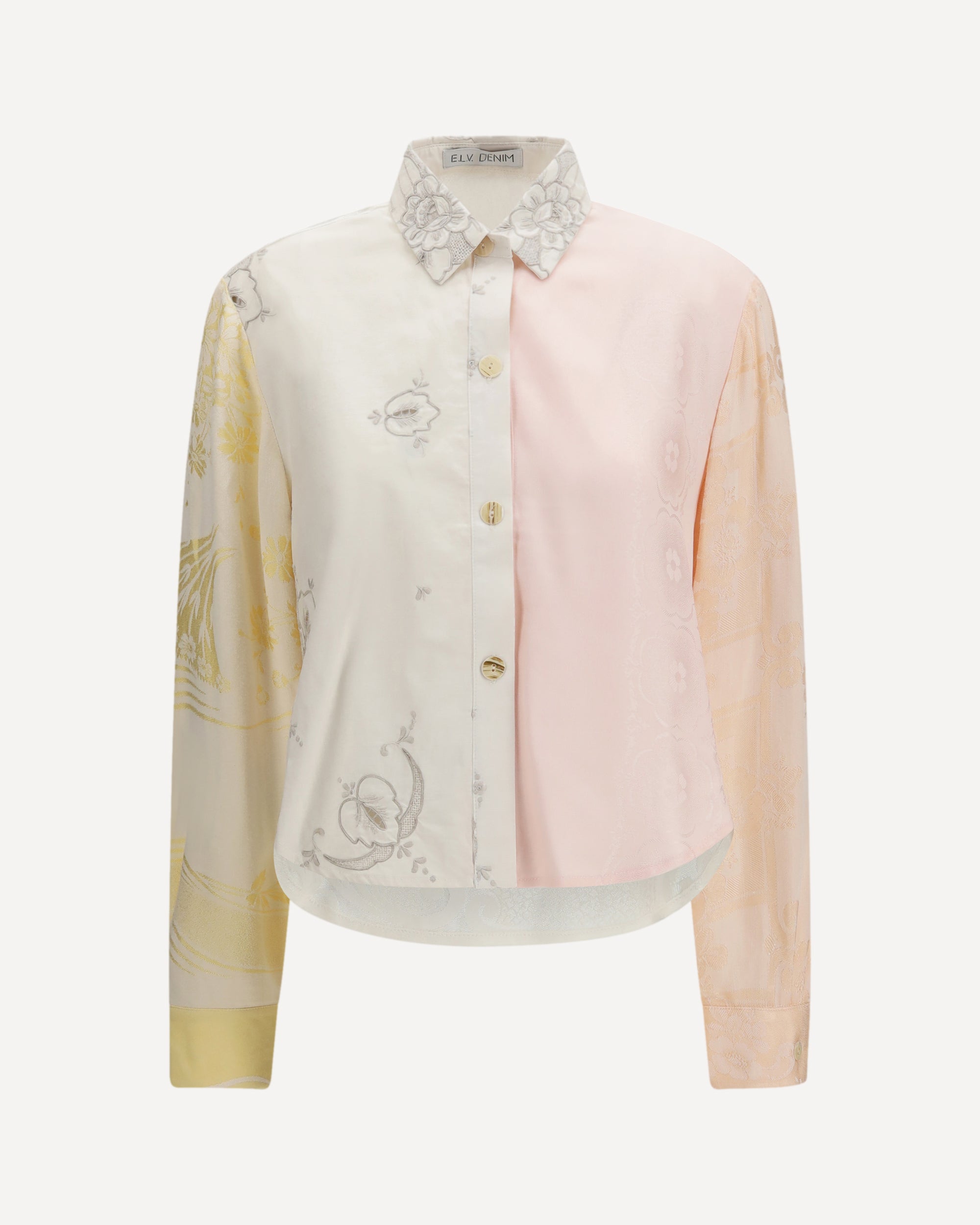 E.L.V. DENIM Emilie embroidered Shirt