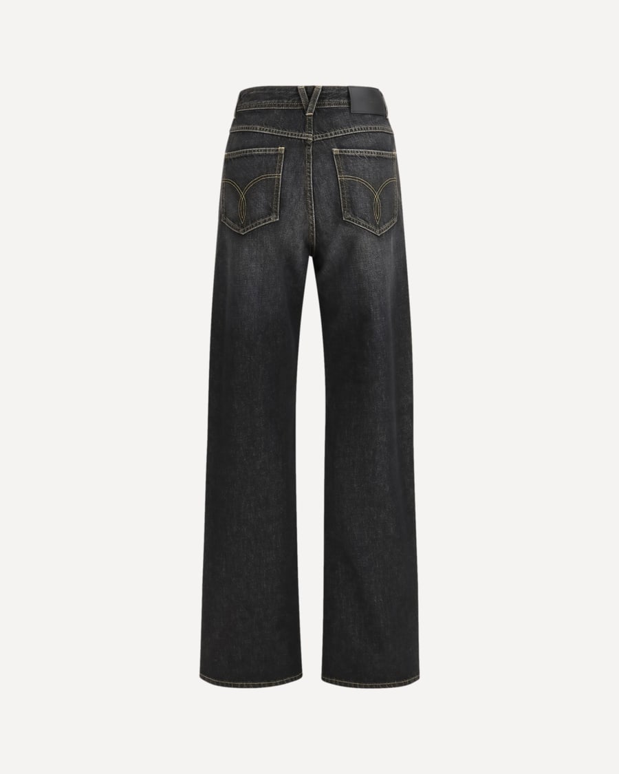 Versace Straight Jeans with studs, view 4