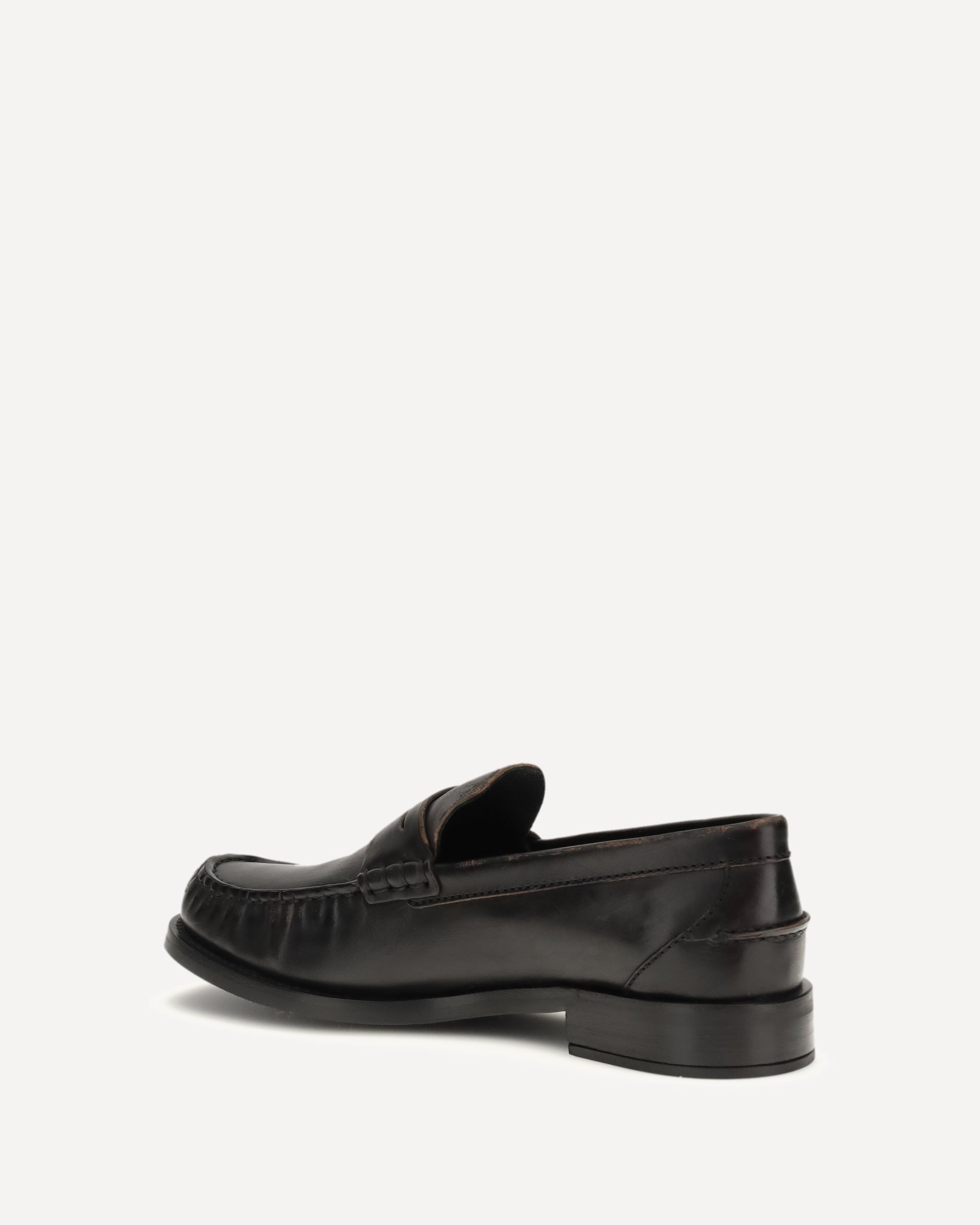 Prada Leather Loafers, view 2
