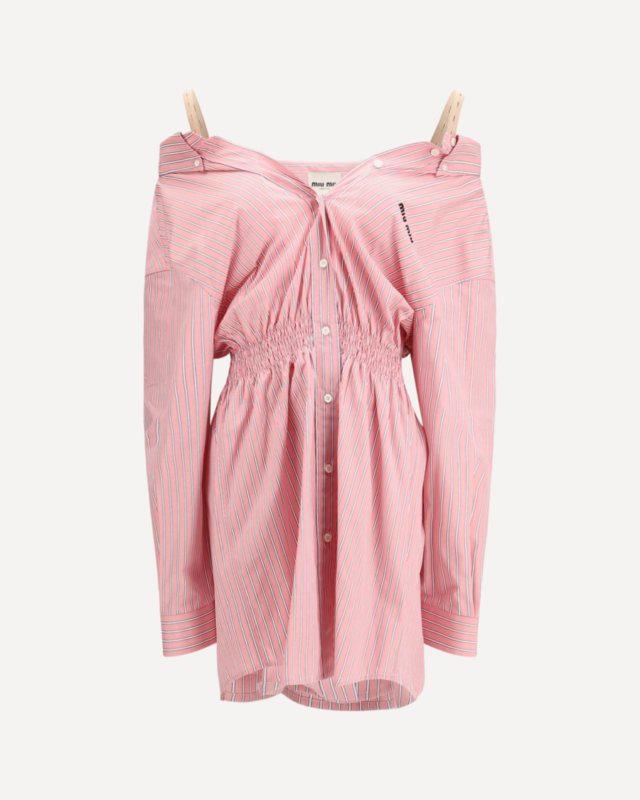 Miu Miu Short striped Dress